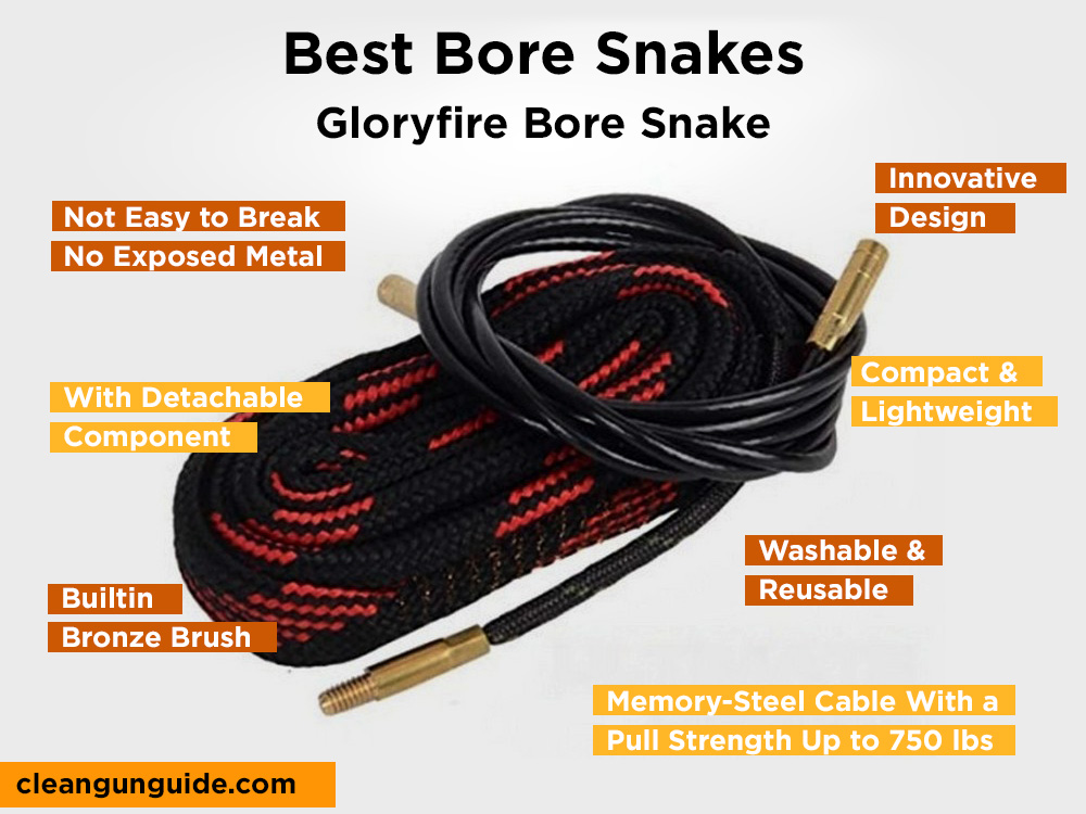 Gloryfire Bore Snake Review, Pros and Cons