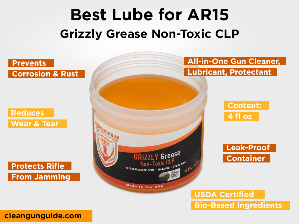Grizzly Grease Non-Toxic CLP Review, Pros and Cons