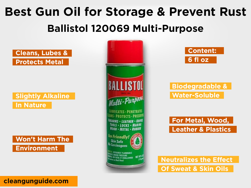 Ballistol 120069 Multi-Purpose Review, Pros and Cons