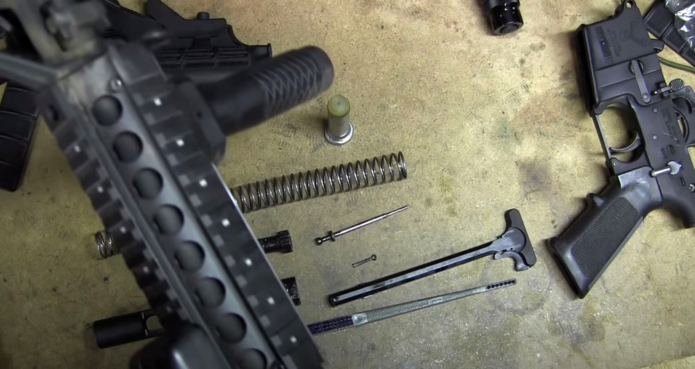 Cleaning the AR-15
