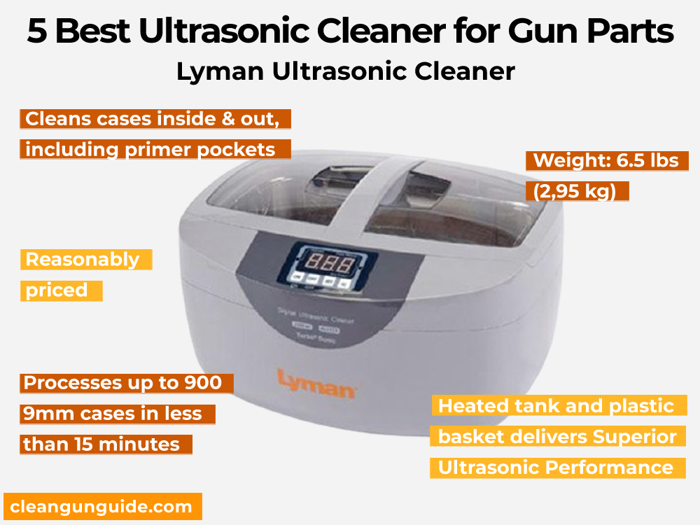 Lyman Ultrasonic Cleaner – Review, Pros and Cons