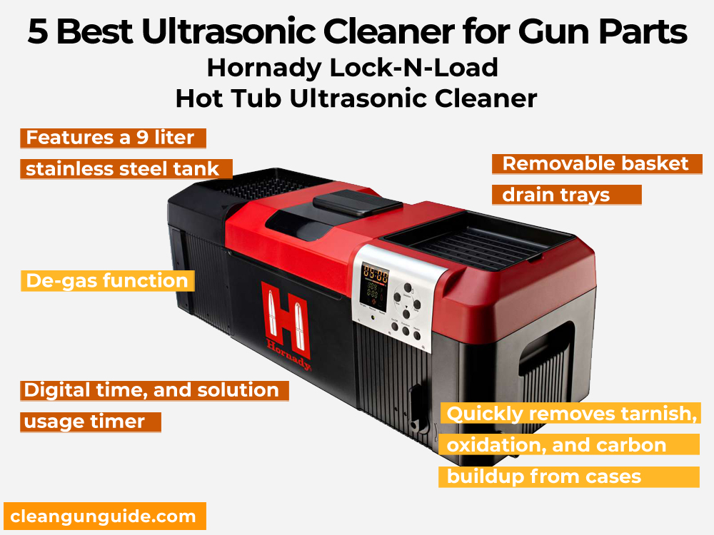 Hornady Lock-N-Load Hot Tub Ultrasonic Cleaner – Review, Pros and Cons