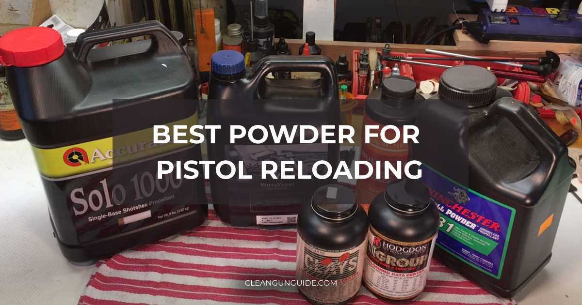 Best Powder For Pistol Reloading-1